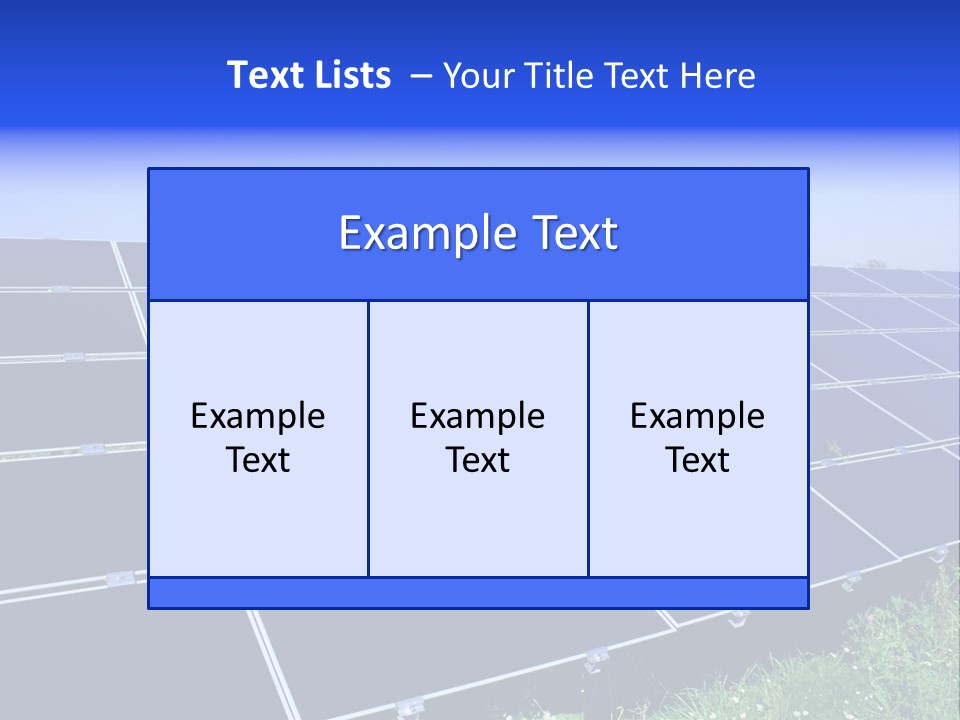 Yellow Sky Beauty PowerPoint Template