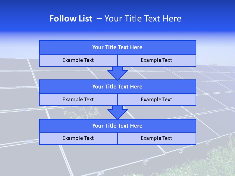 Yellow Sky Beauty PowerPoint Template