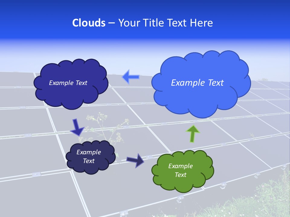 Yellow Sky Beauty PowerPoint Template