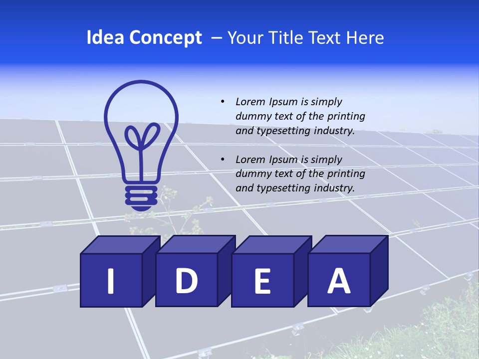 Yellow Sky Beauty PowerPoint Template