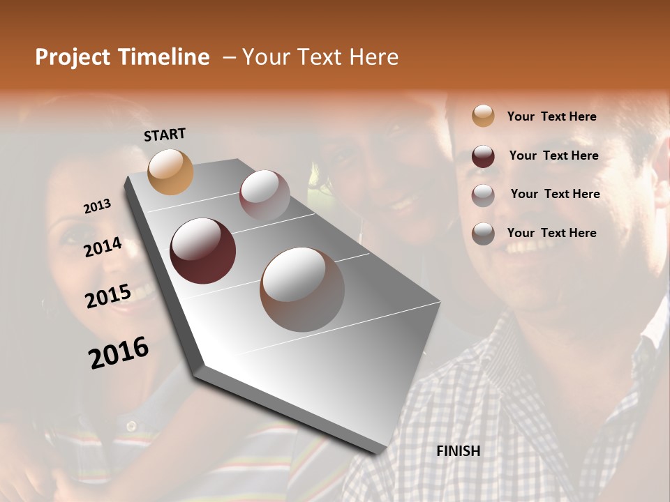 Sundown Color Bay PowerPoint Template