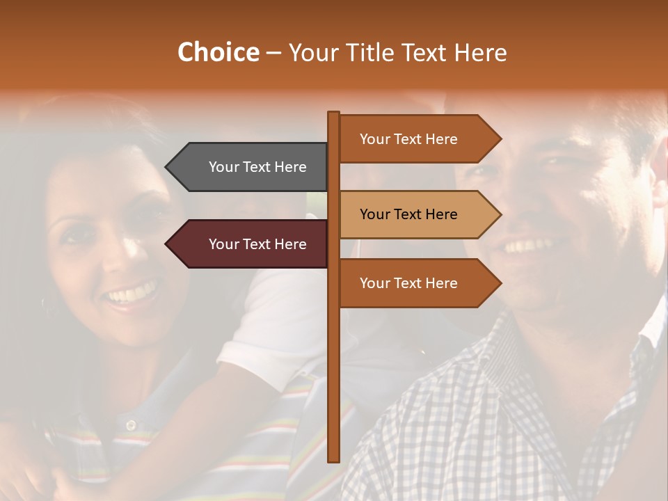 Sundown Color Bay PowerPoint Template
