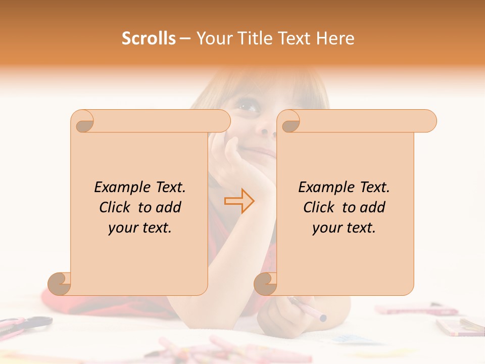 Light Bay Scene PowerPoint Template