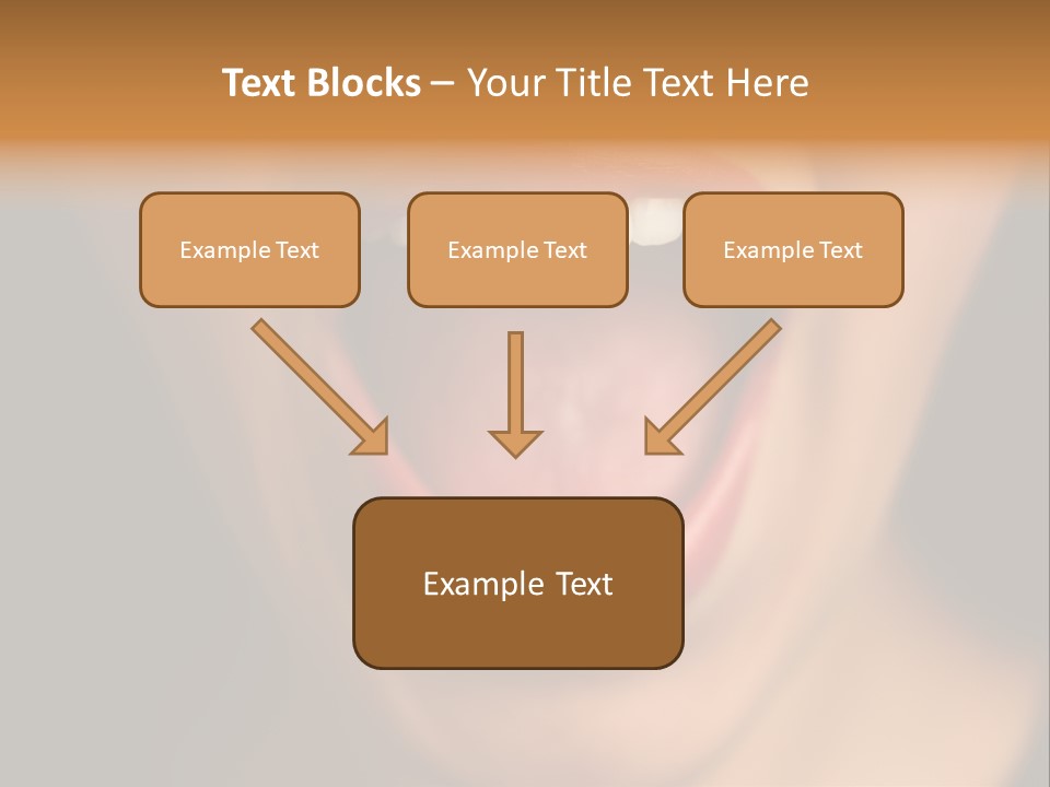 Coast Beautiful Silhouette PowerPoint Template