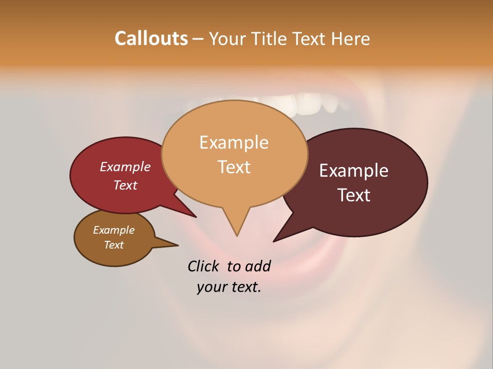 Coast Beautiful Silhouette PowerPoint Template