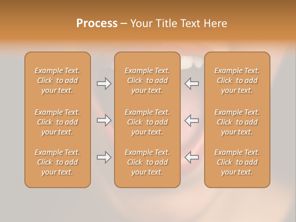 Coast Beautiful Silhouette PowerPoint Template