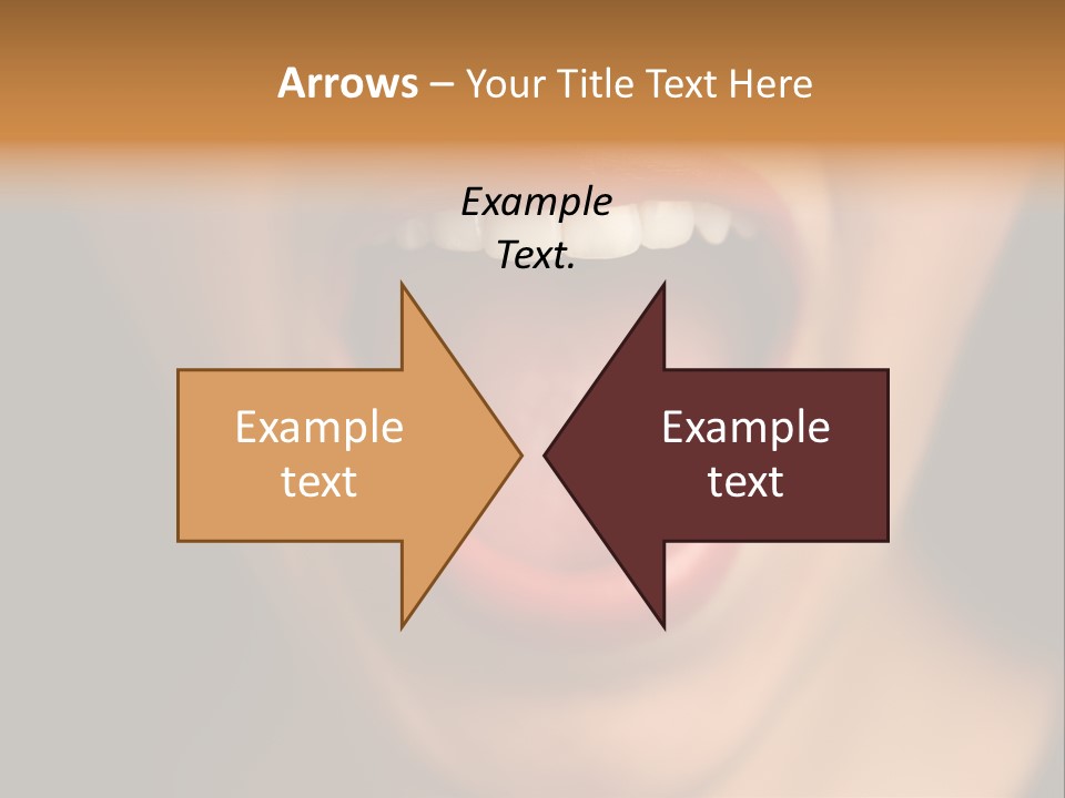 Coast Beautiful Silhouette PowerPoint Template