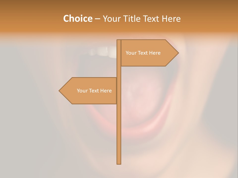 Coast Beautiful Silhouette PowerPoint Template