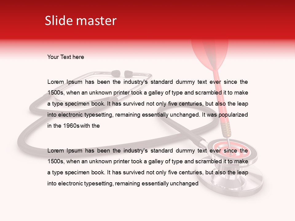 Color Ocean Cityscape PowerPoint Template