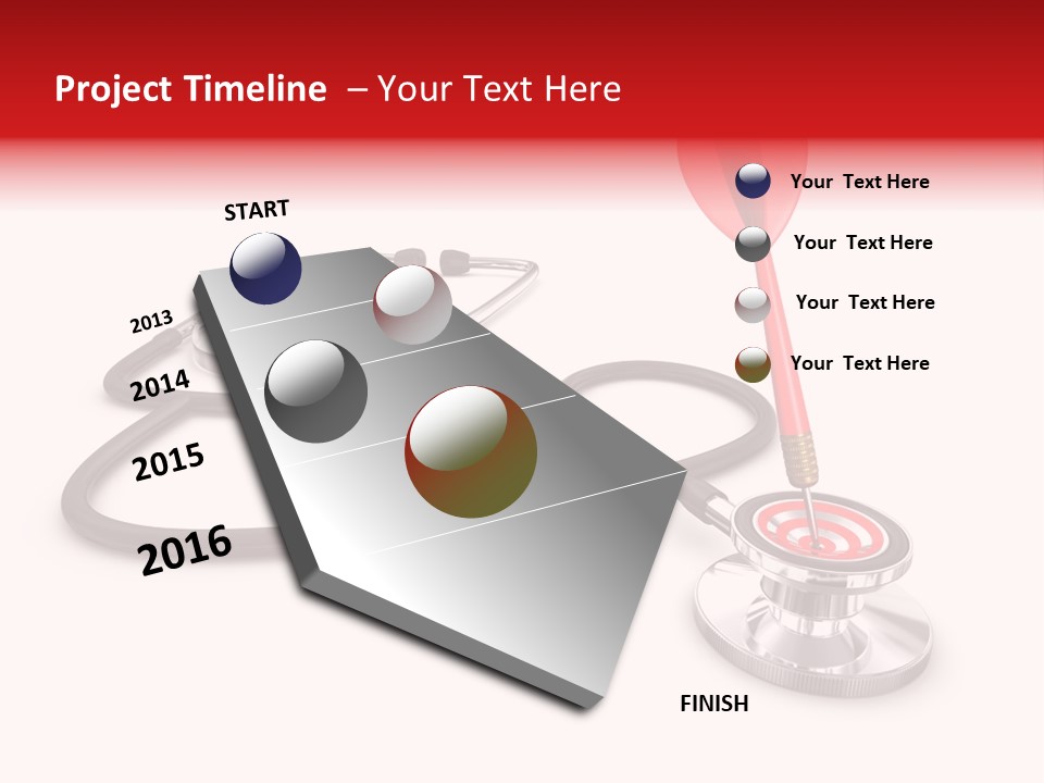 Color Ocean Cityscape PowerPoint Template