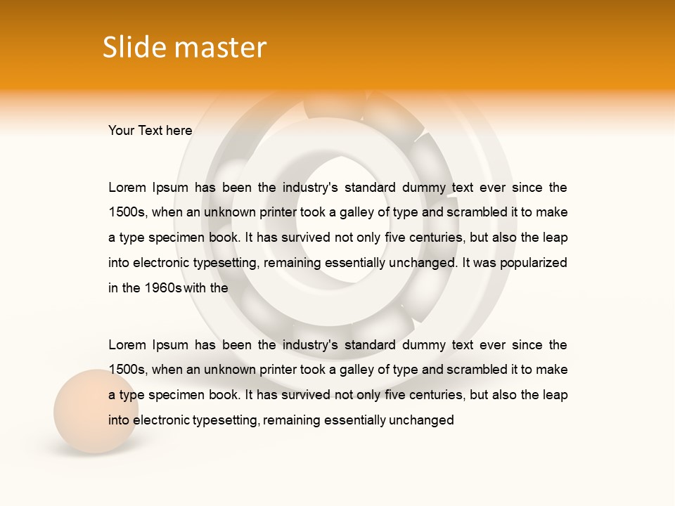 Wallpaper Sunshine Hill PowerPoint Template