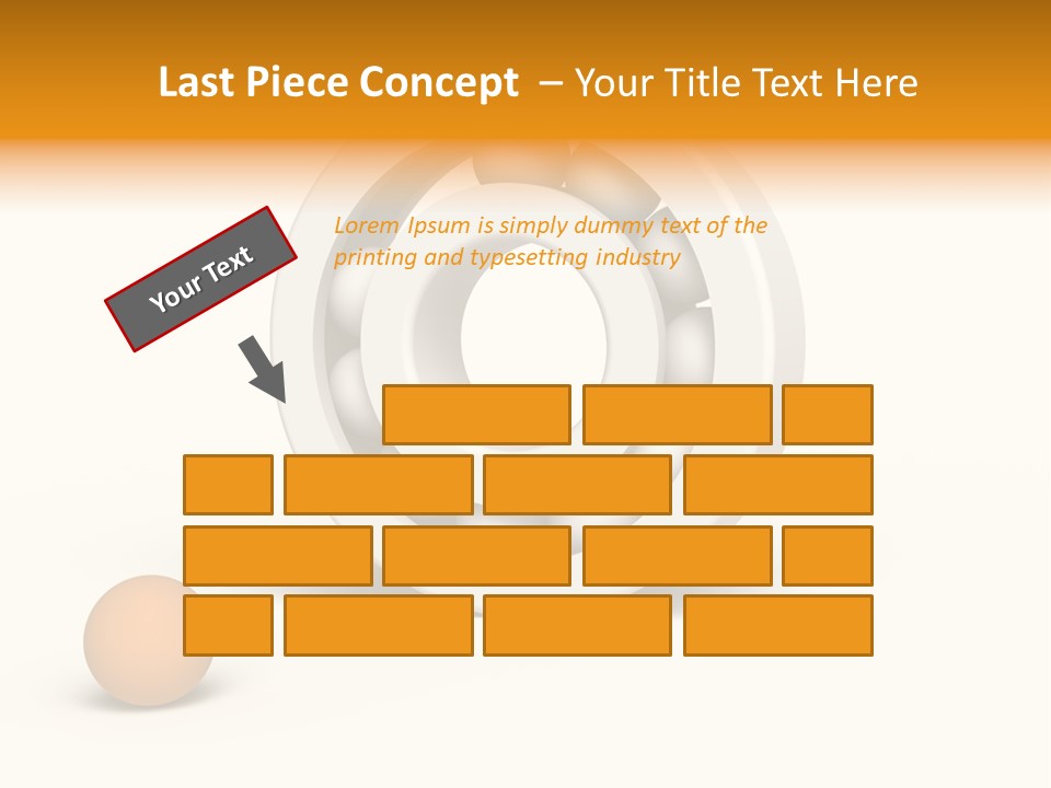 Wallpaper Sunshine Hill PowerPoint Template