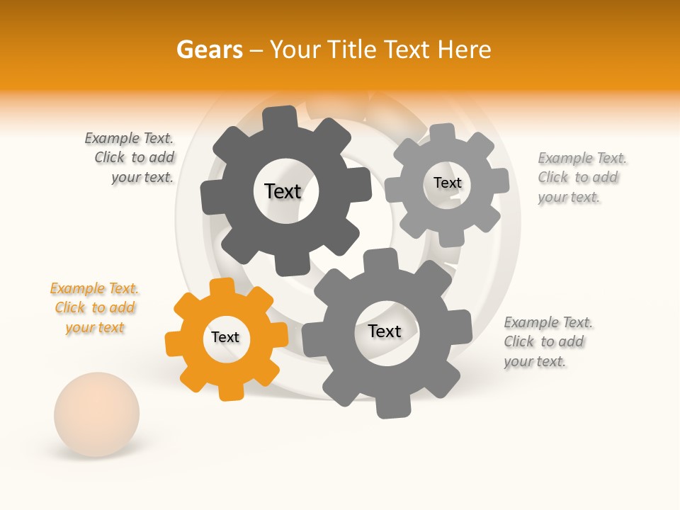 Wallpaper Sunshine Hill PowerPoint Template