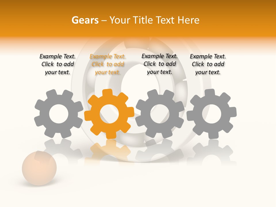 Wallpaper Sunshine Hill PowerPoint Template