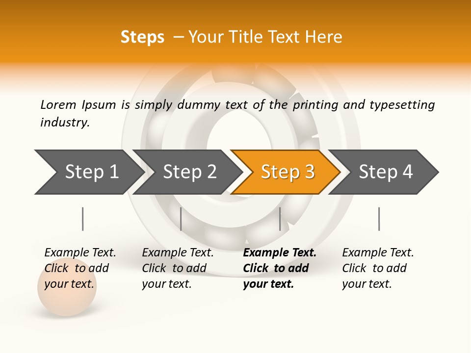 Wallpaper Sunshine Hill PowerPoint Template