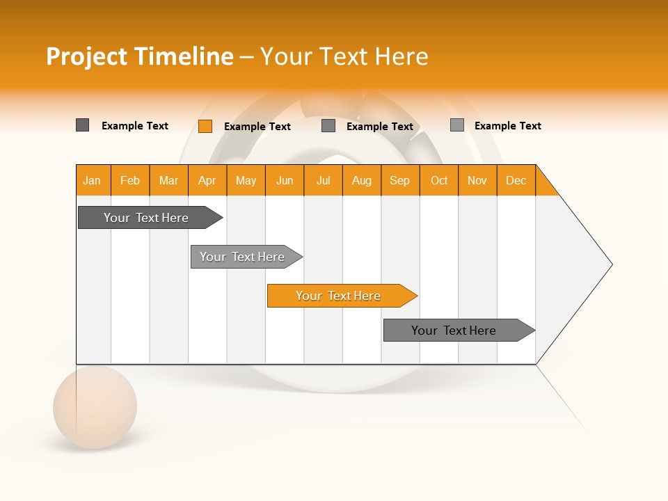 Wallpaper Sunshine Hill PowerPoint Template