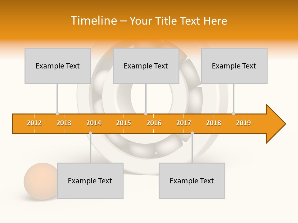 Wallpaper Sunshine Hill PowerPoint Template