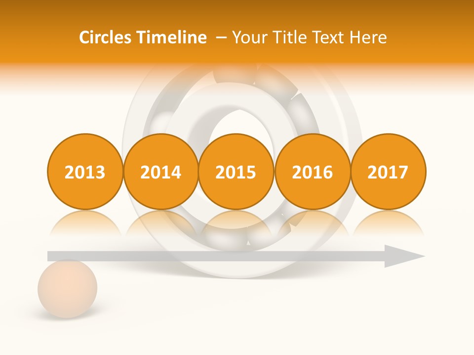 Wallpaper Sunshine Hill PowerPoint Template