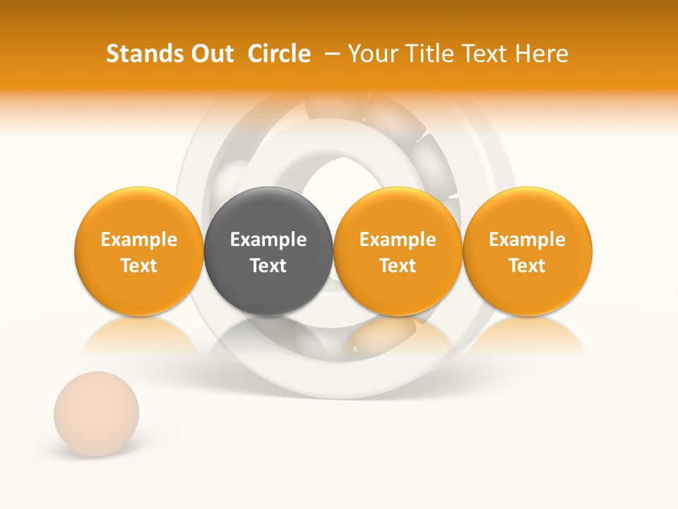 Wallpaper Sunshine Hill PowerPoint Template