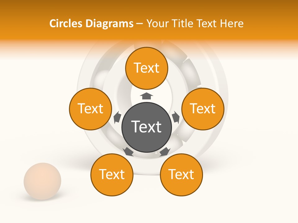 Wallpaper Sunshine Hill PowerPoint Template