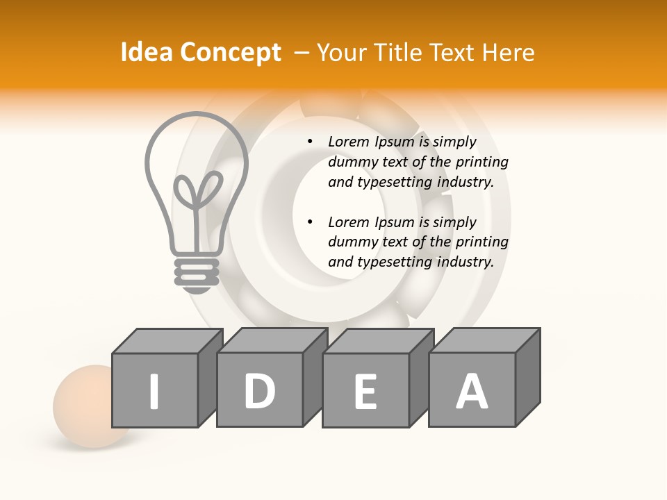 Wallpaper Sunshine Hill PowerPoint Template