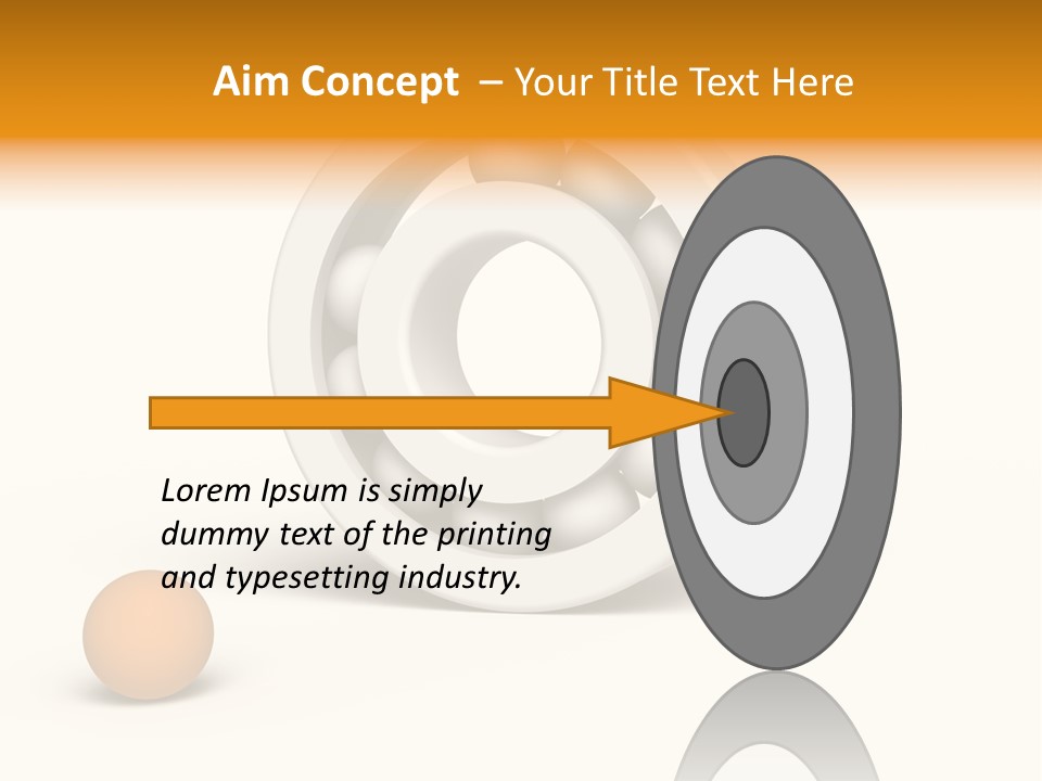 Wallpaper Sunshine Hill PowerPoint Template