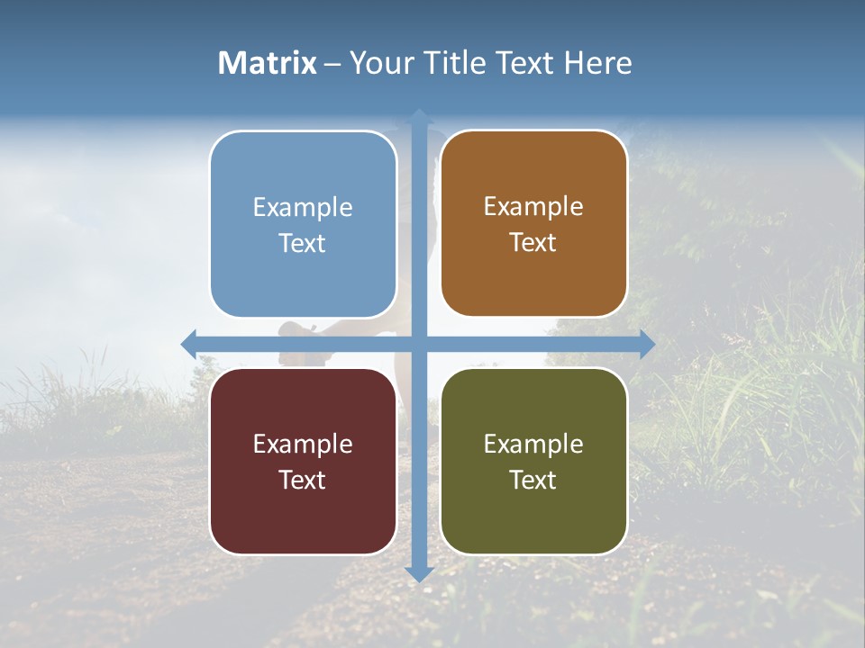 Harbor Hill Beach PowerPoint Template