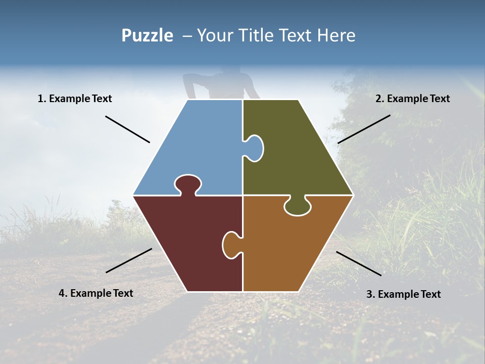 Harbor Hill Beach PowerPoint Template