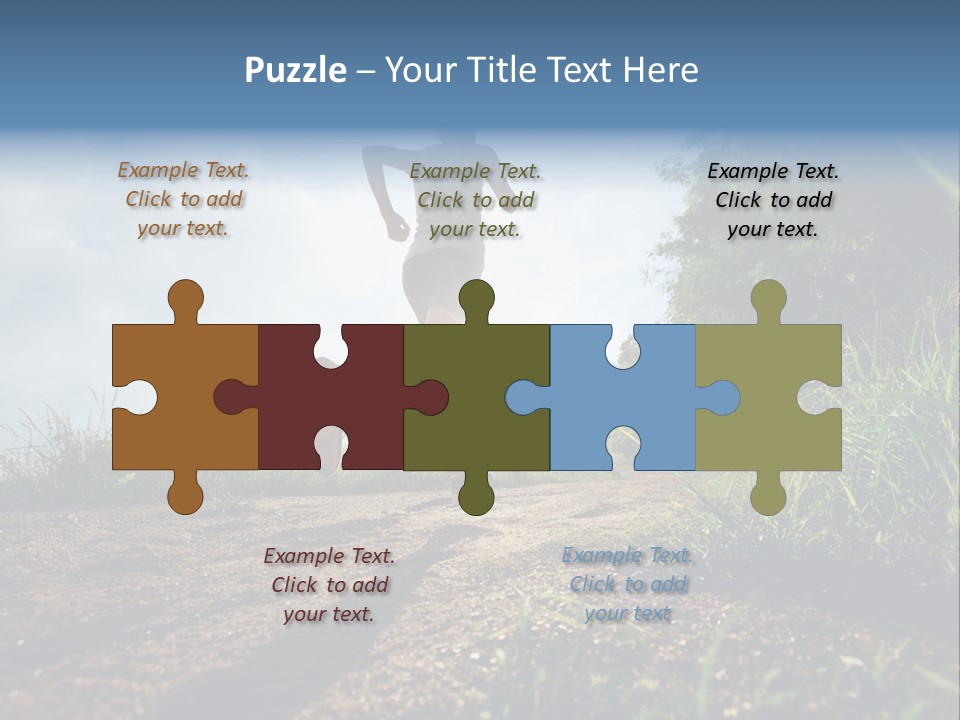 Harbor Hill Beach PowerPoint Template