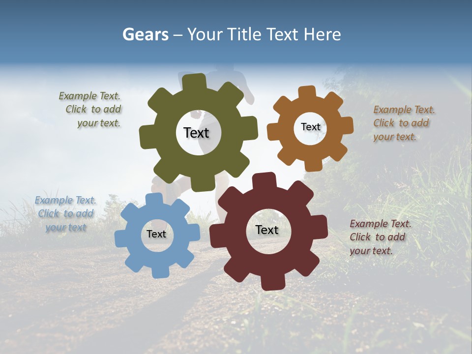 Harbor Hill Beach PowerPoint Template