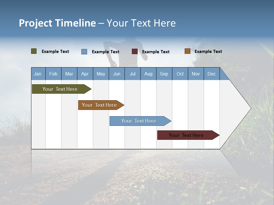 Harbor Hill Beach PowerPoint Template