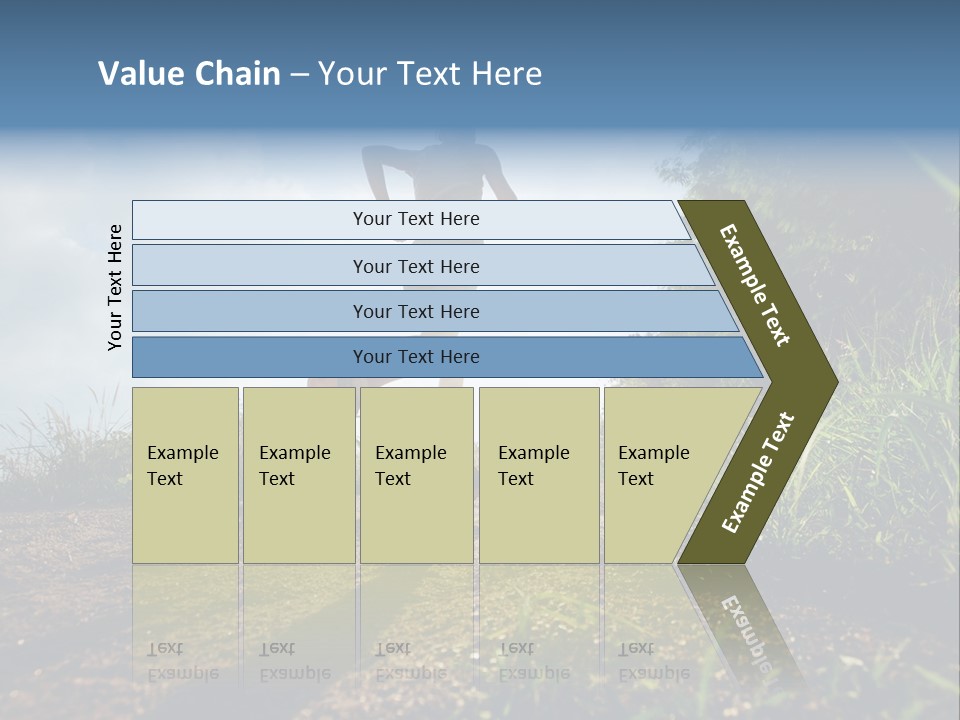 Harbor Hill Beach PowerPoint Template