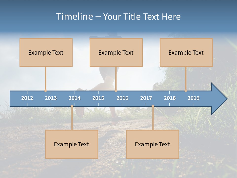 Harbor Hill Beach PowerPoint Template