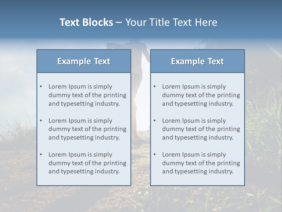 Harbor Hill Beach PowerPoint Template