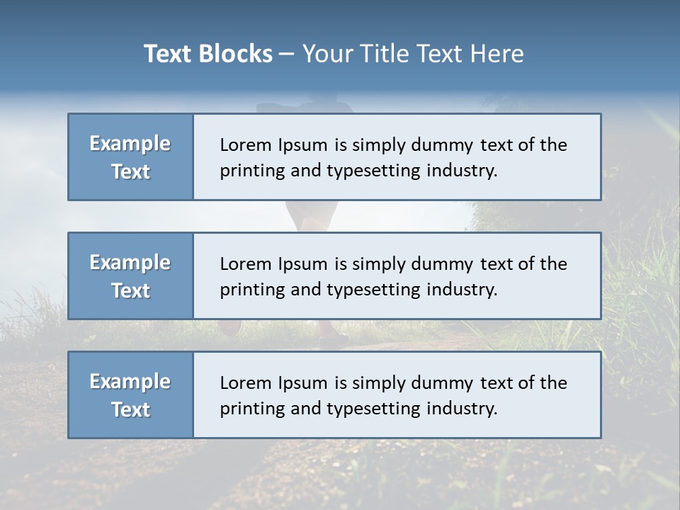 Harbor Hill Beach PowerPoint Template