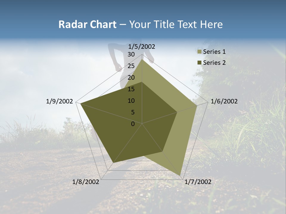 Harbor Hill Beach PowerPoint Template