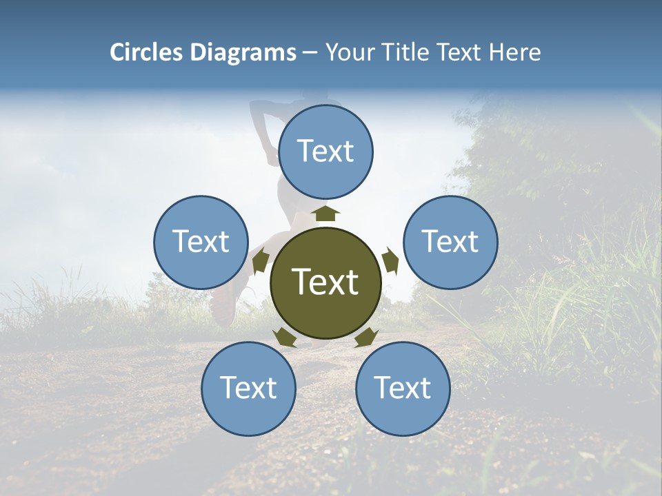 Harbor Hill Beach PowerPoint Template