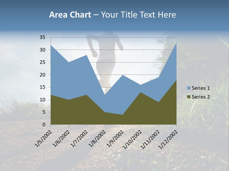 Harbor Hill Beach PowerPoint Template
