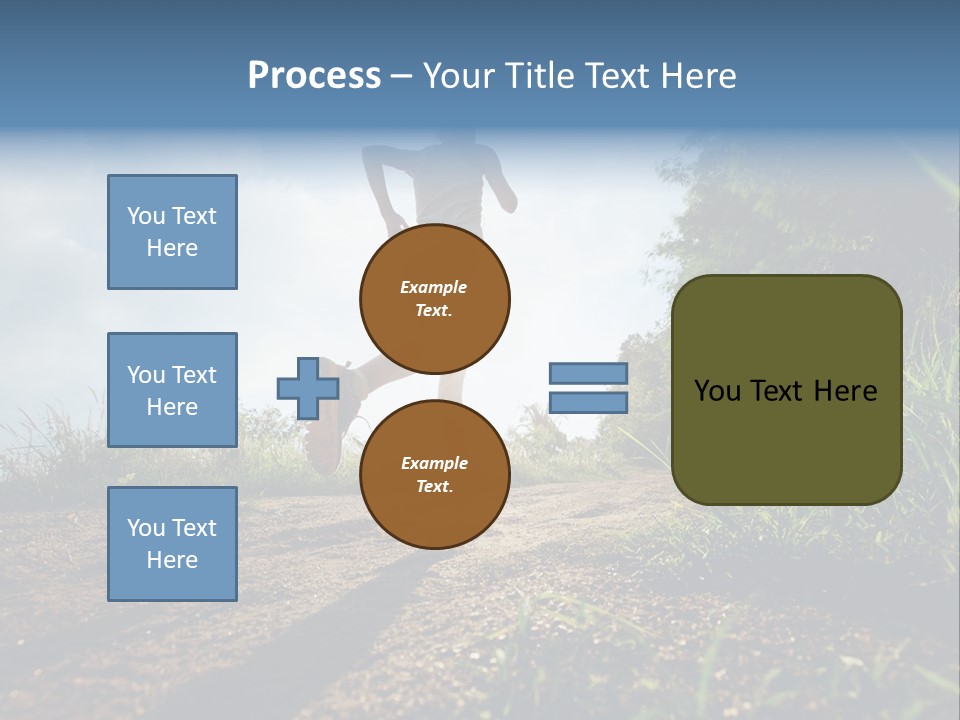 Harbor Hill Beach PowerPoint Template