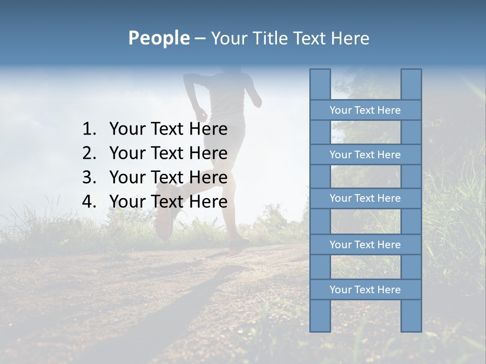 Harbor Hill Beach PowerPoint Template