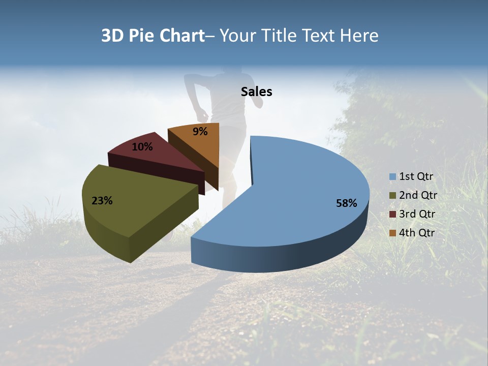 Harbor Hill Beach PowerPoint Template