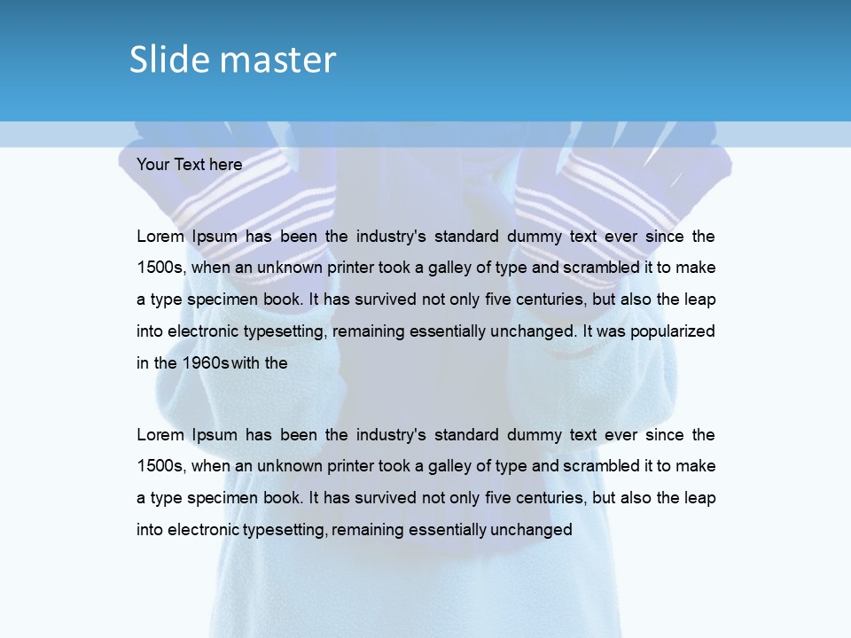 Shore City Pier PowerPoint Template