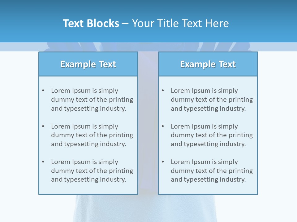 Shore City Pier PowerPoint Template
