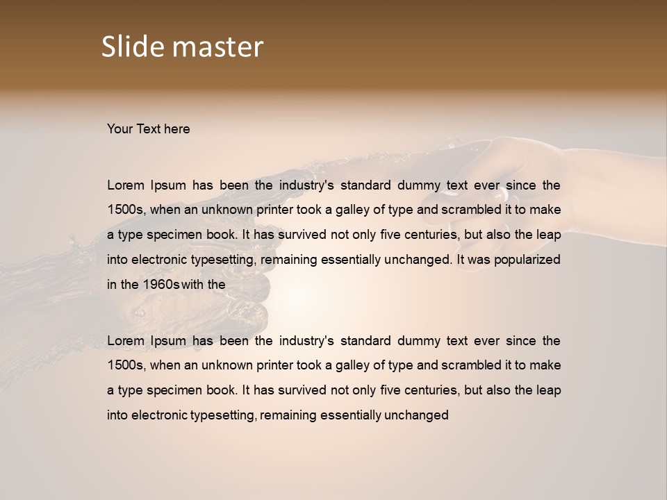 Shore Harbor Tourism PowerPoint Template