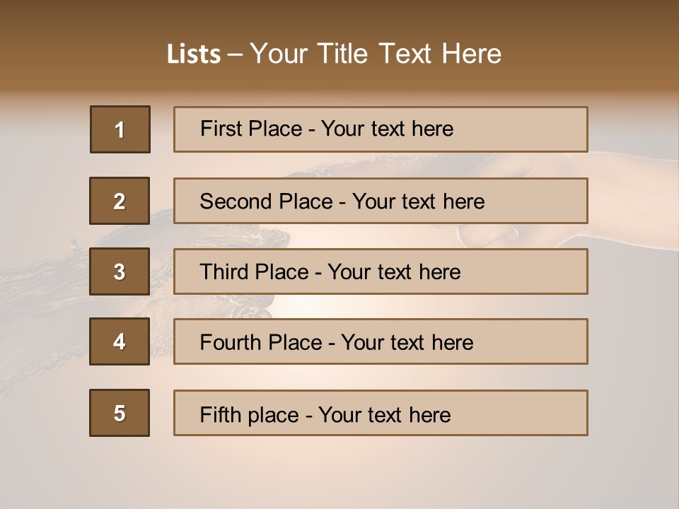 Shore Harbor Tourism PowerPoint Template