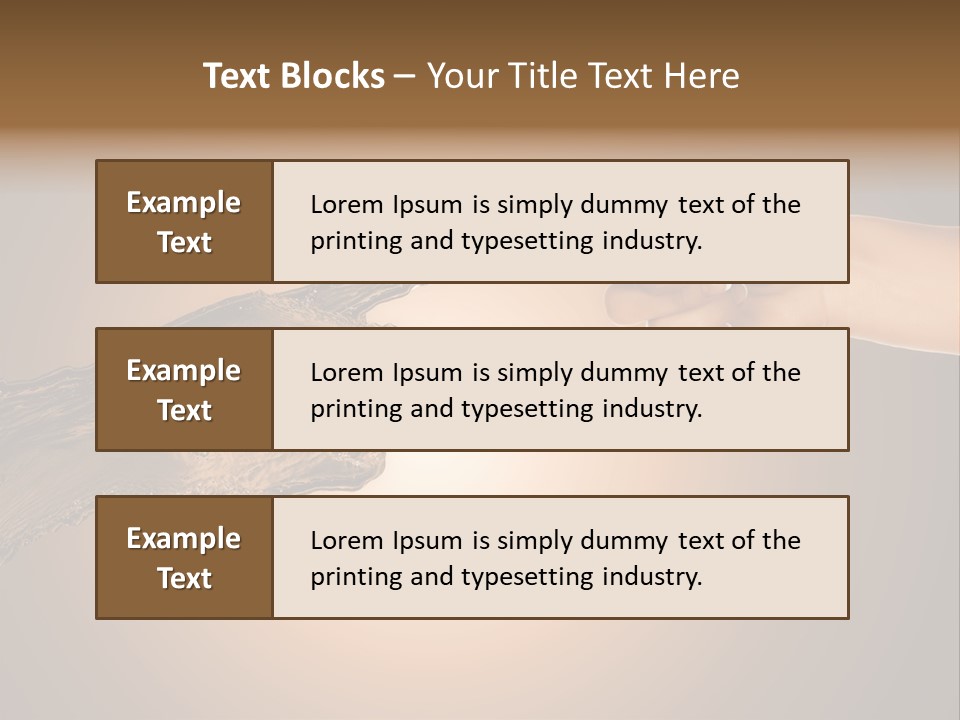 Shore Harbor Tourism PowerPoint Template