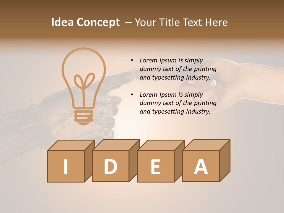 Shore Harbor Tourism PowerPoint Template