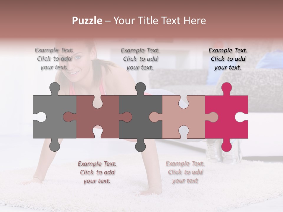 Building Beautiful Orange PowerPoint Template