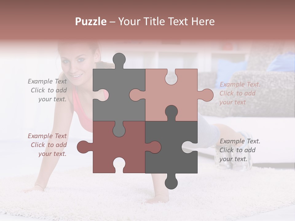 Building Beautiful Orange PowerPoint Template