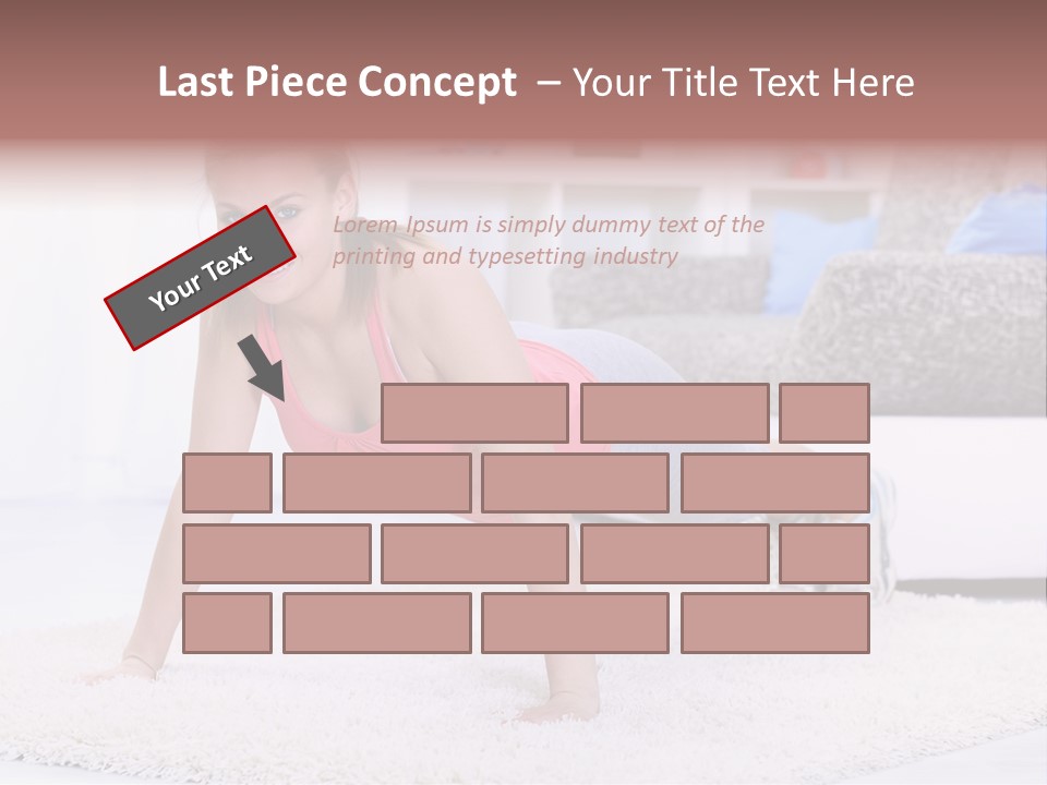 Building Beautiful Orange PowerPoint Template
